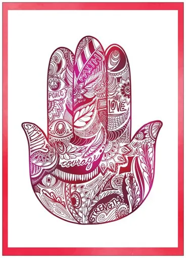 Hamsa Hands Note Card Set