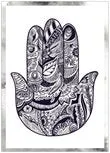 Hamsa Hands Note Card Set