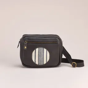 Heli Crosspack: Black   Cream Striped Country Cloth