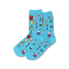 HOTSOX Women's Tropical Drinks Crew Socks