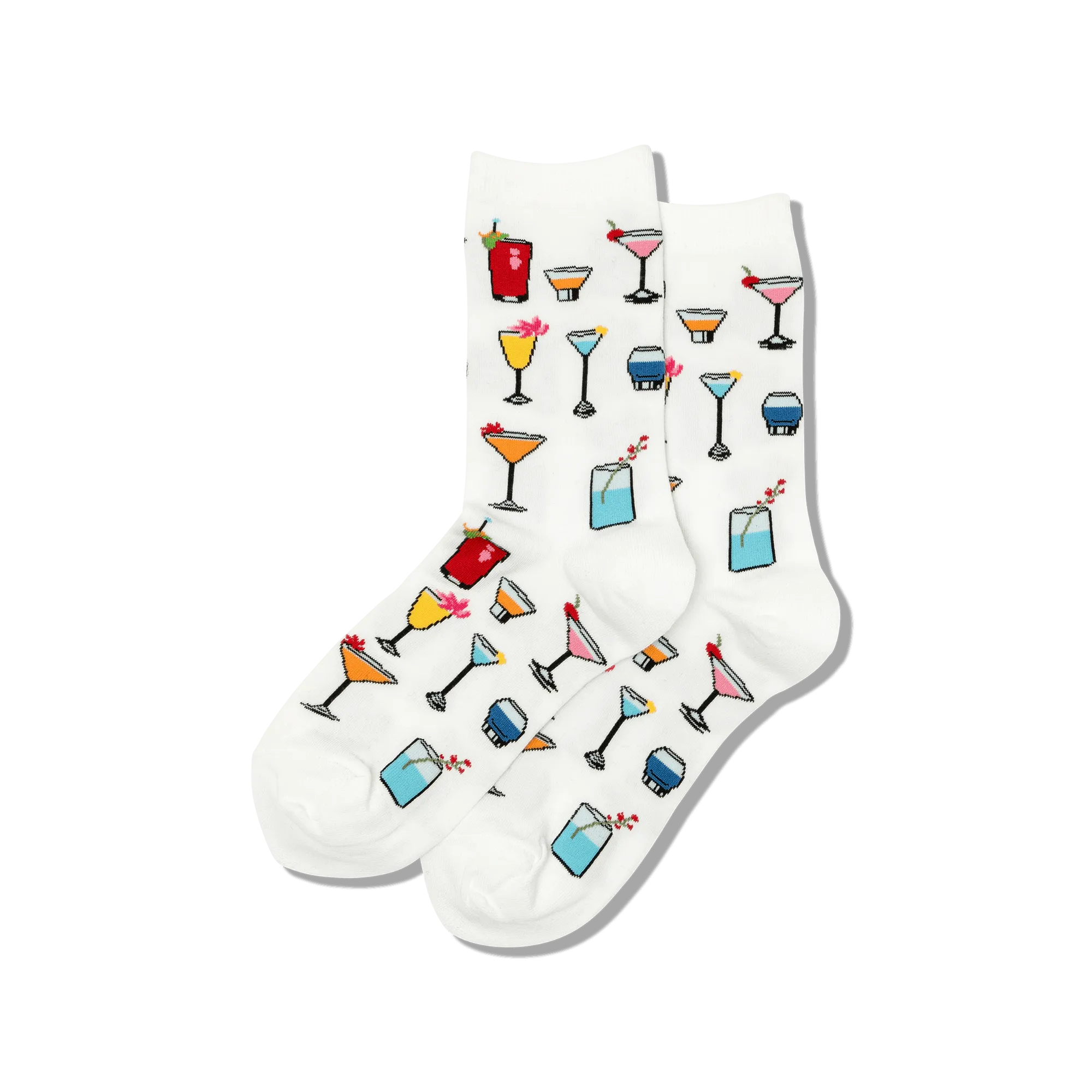 HOTSOX Women's Tropical Drinks Crew Socks