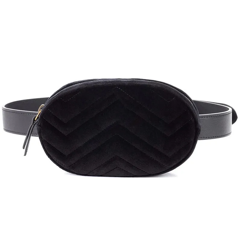 “Icon Doll” luxury fanny pack waist belt bag