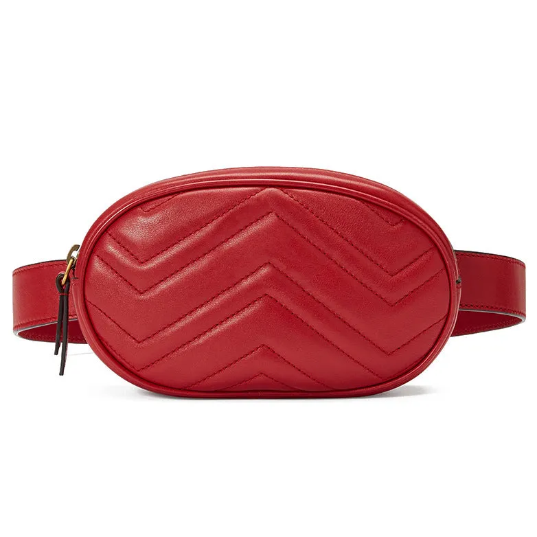 “Icon Doll” luxury fanny pack waist belt bag