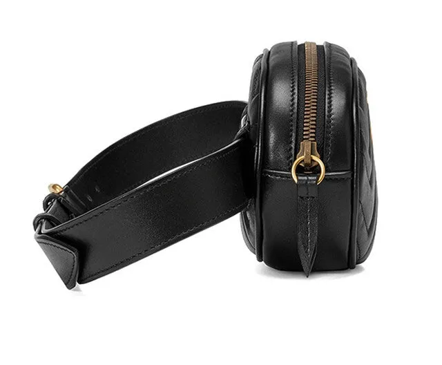 “Icon Doll” luxury fanny pack waist belt bag