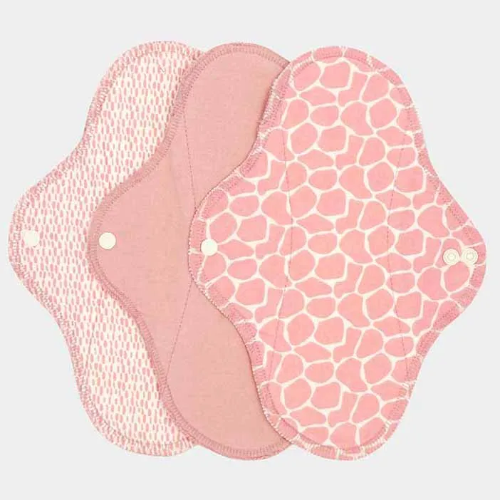 Imse Vimse Cotton Menstrual Pad Starter Kit - Blossom