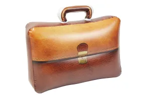 Inflatable Briefcase, Brown