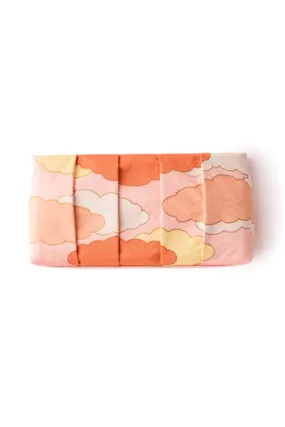 Kyo-Yuzen Clutch Bag - Pink, Made in Kyoto, Japan