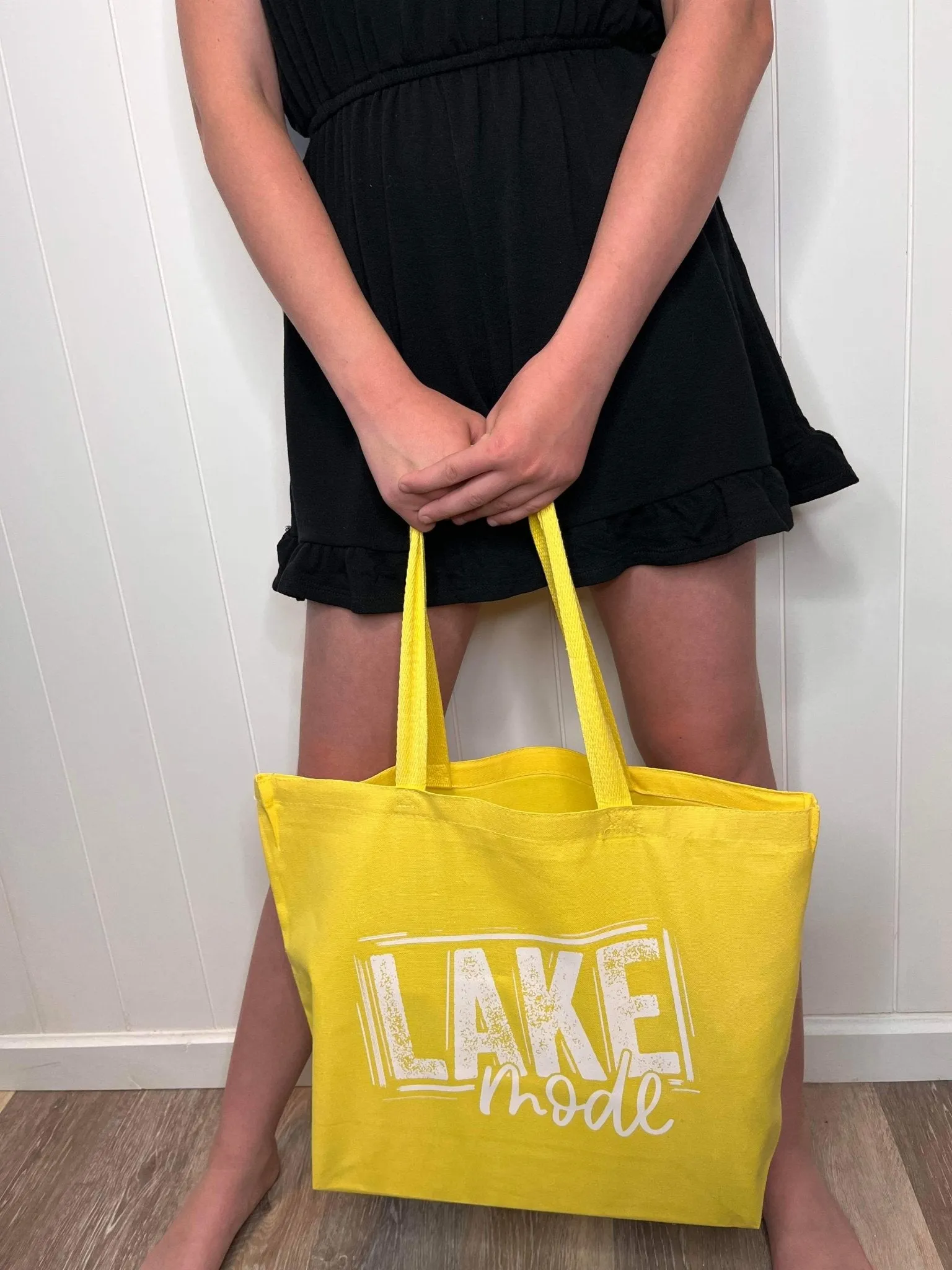 Lake Mode Canvas Tote Bag - 2 Colors Available