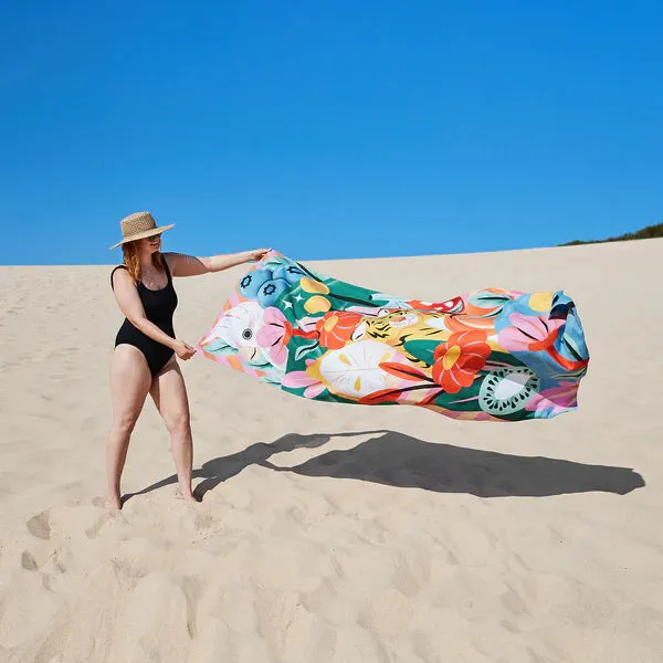 Large Quick Dry Towel - Tropic Like It's Hot