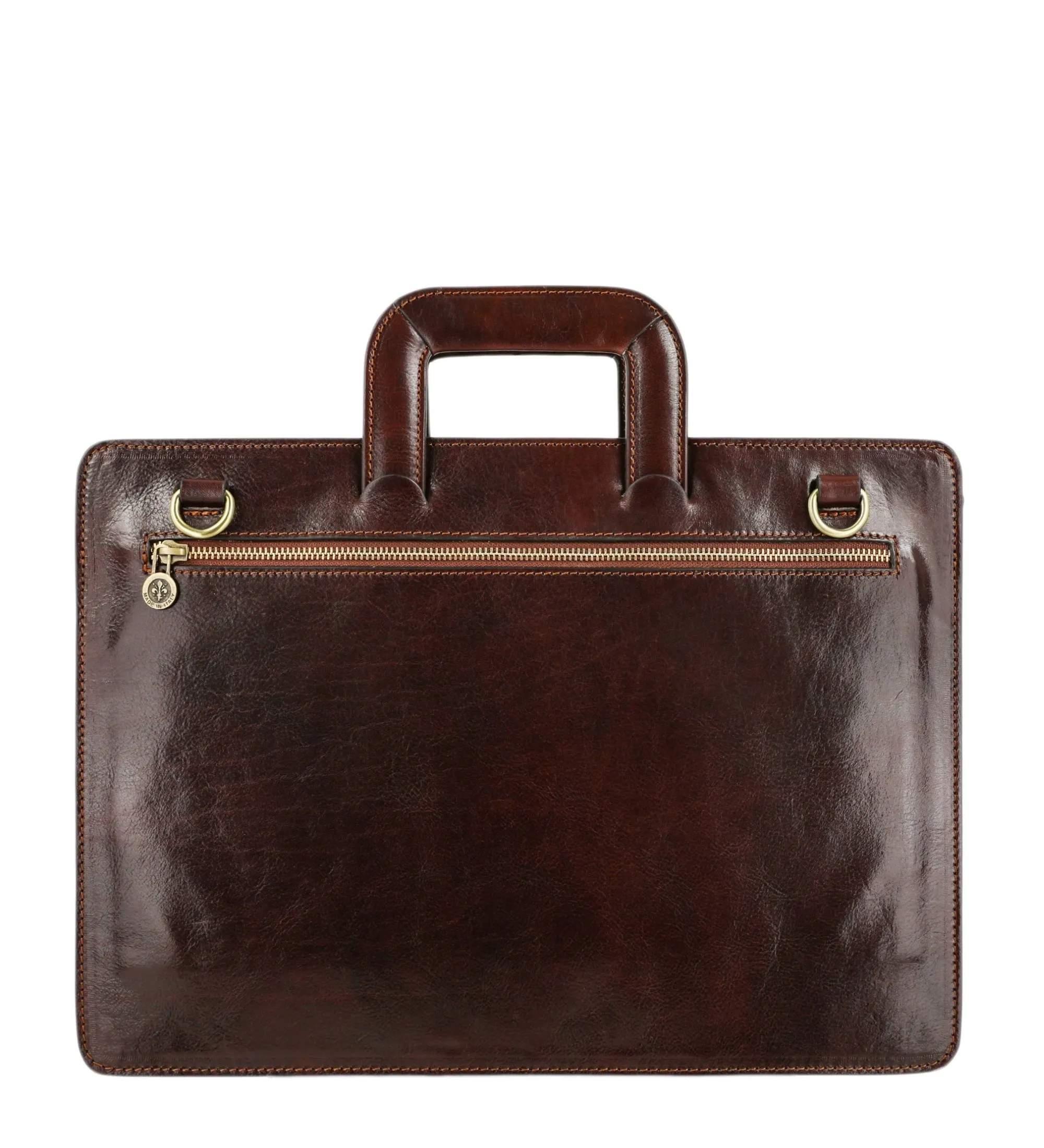 Leather Briefcase - The Tempest