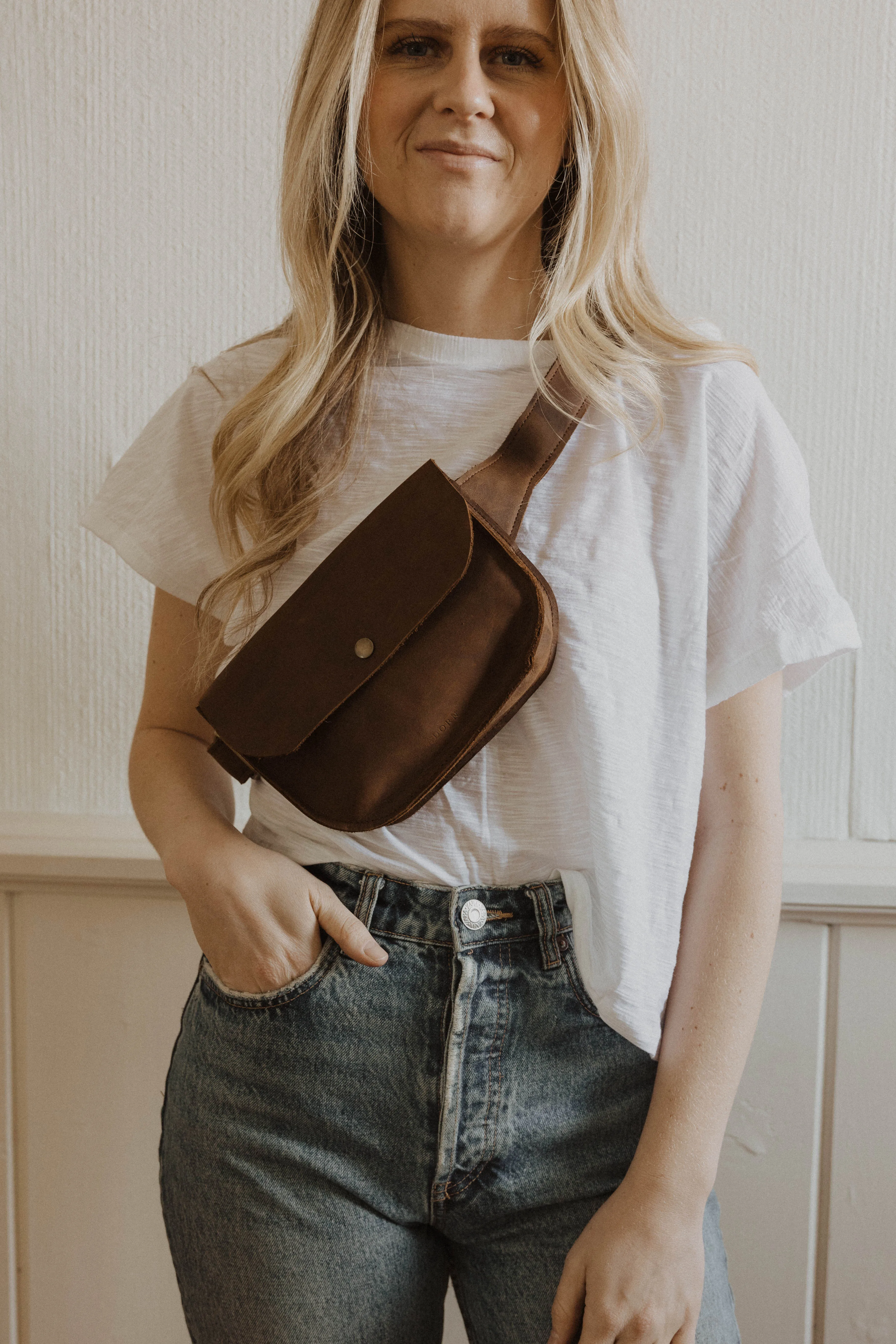 Leather Fanny Pack