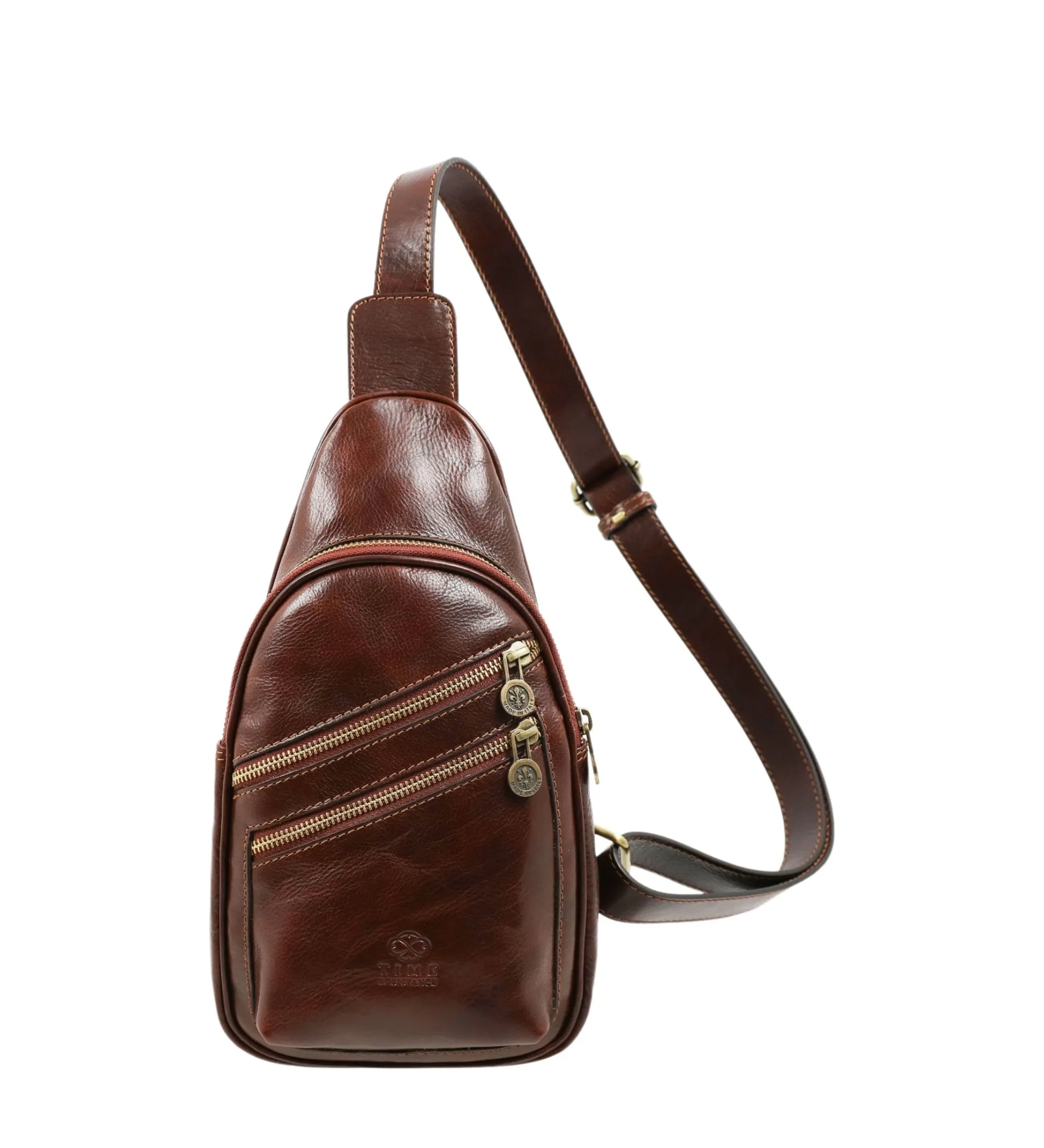 Leather Sling Bag - Catch-22