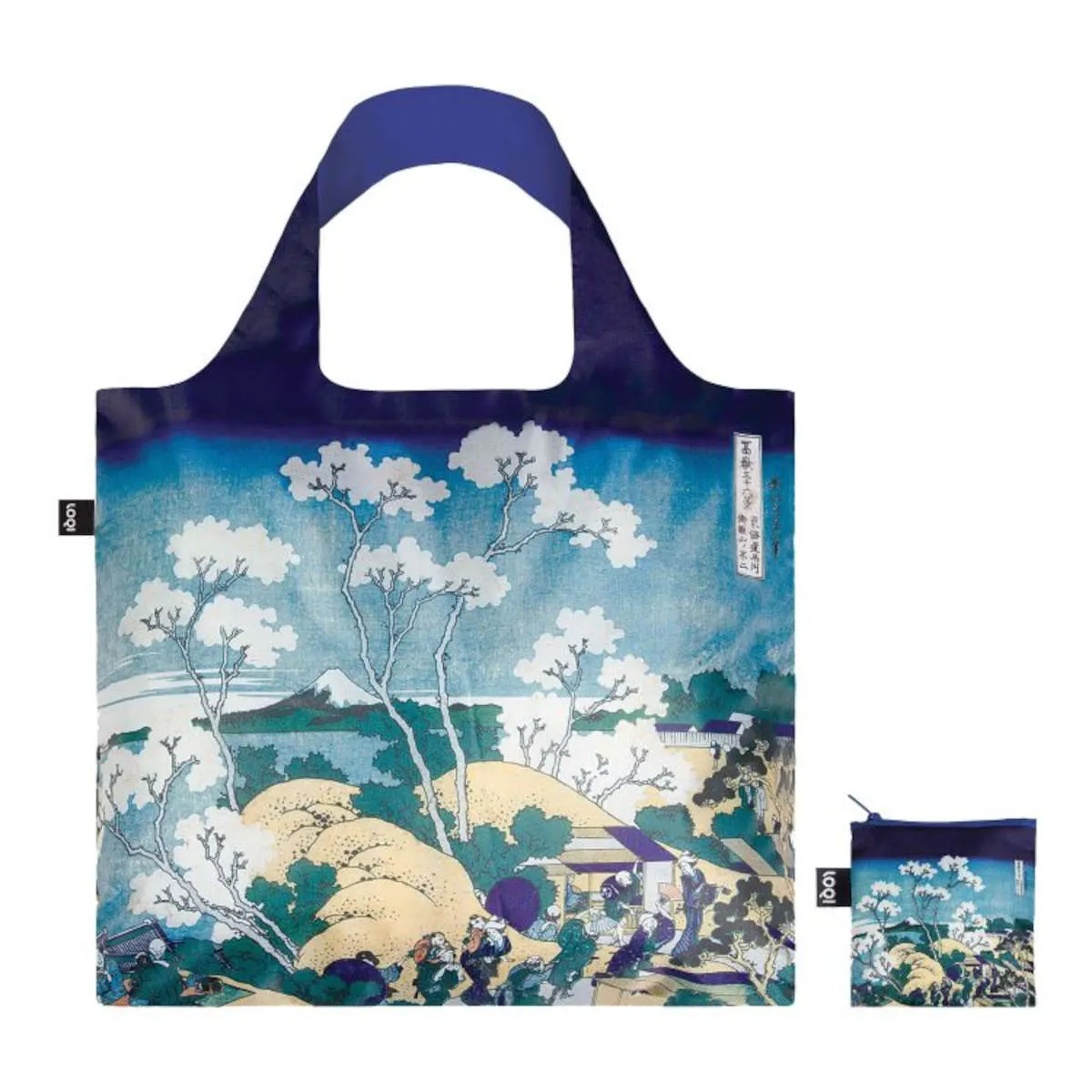 Loqi Katsushika Hokusai Fuji From Gotenyama Reusable Bag