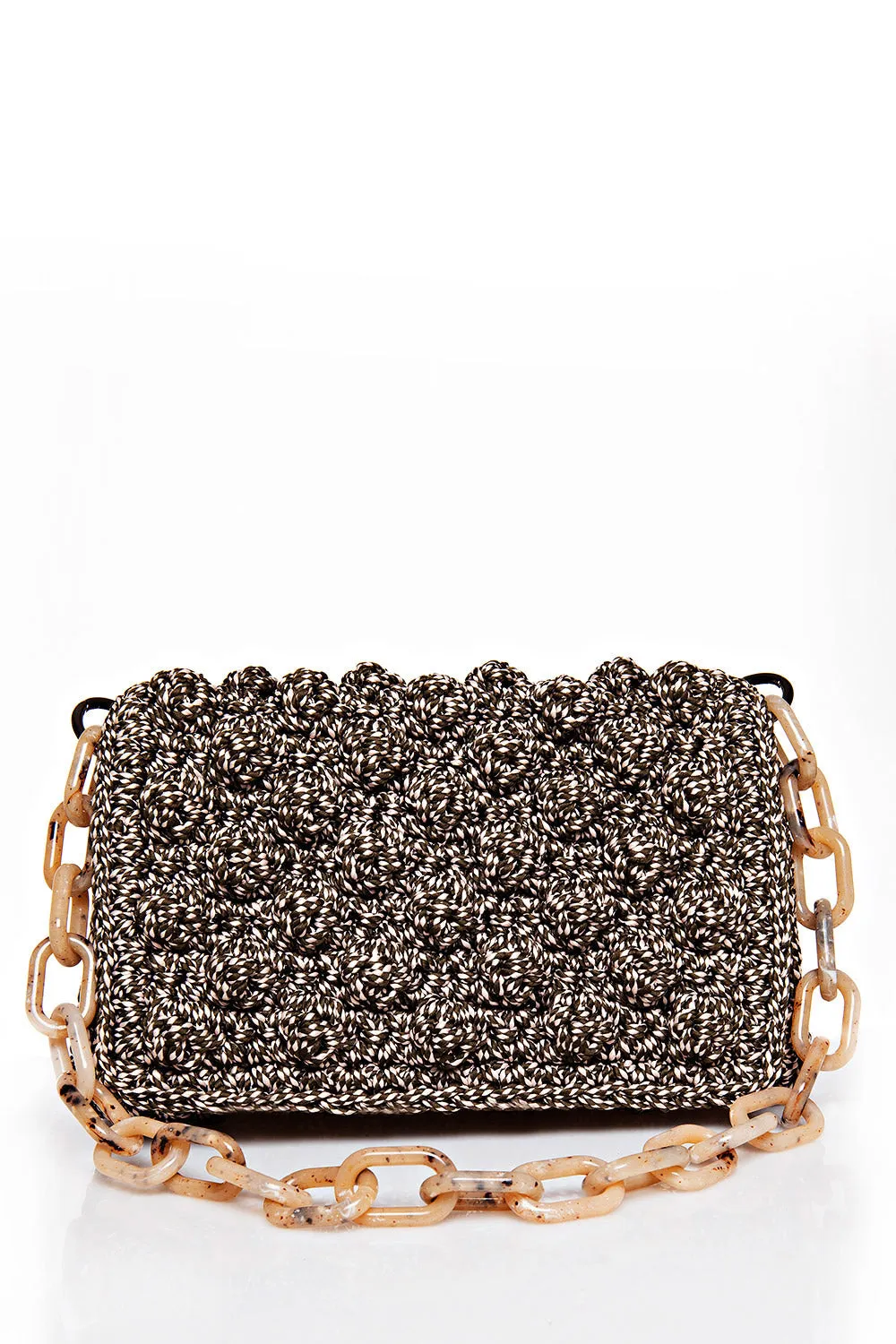 Lulu K Bubbles Bag - Black / Nude