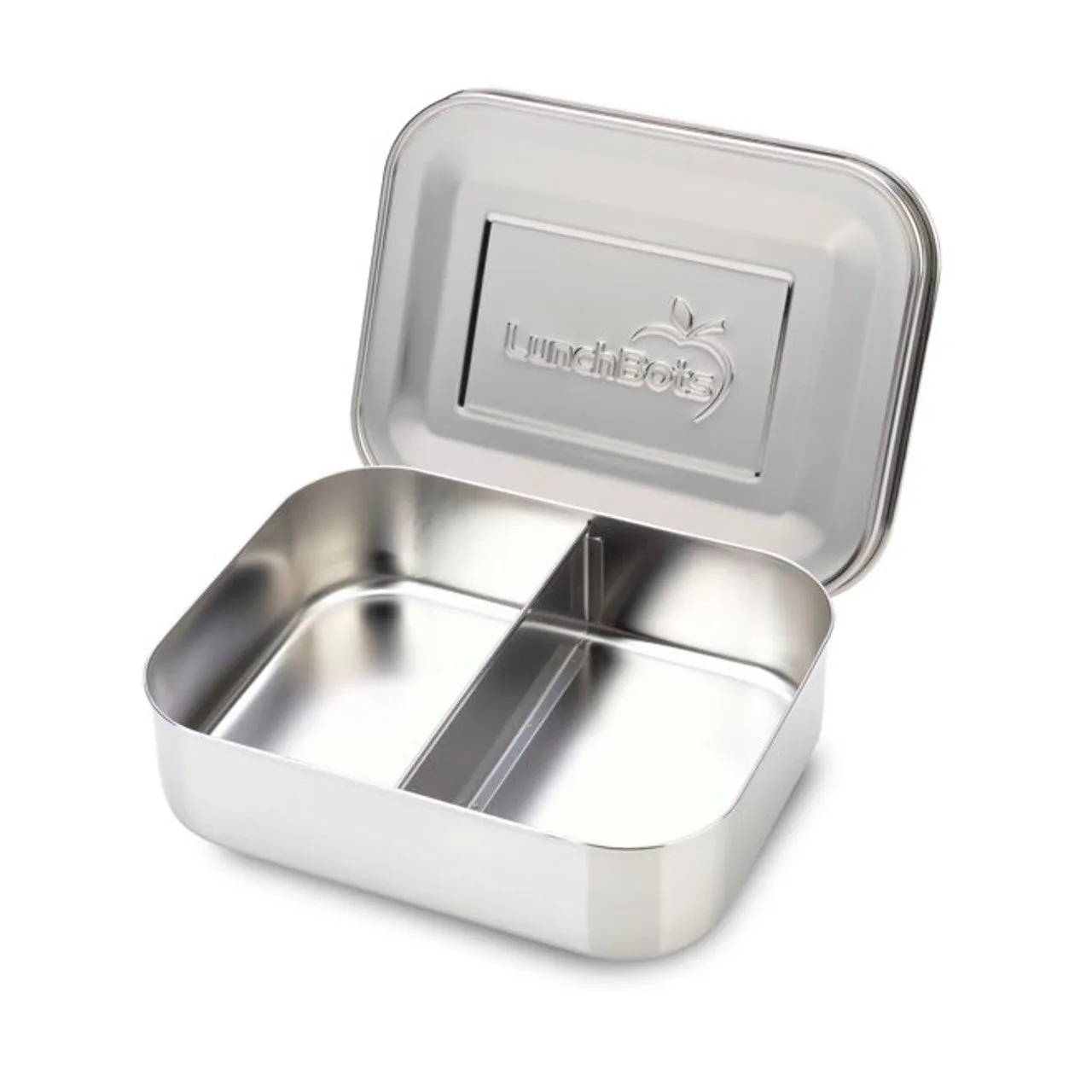 Lunchbots Medium DUO 2 Compartment Stainless Steel Bento Box - Multiple Colours Available