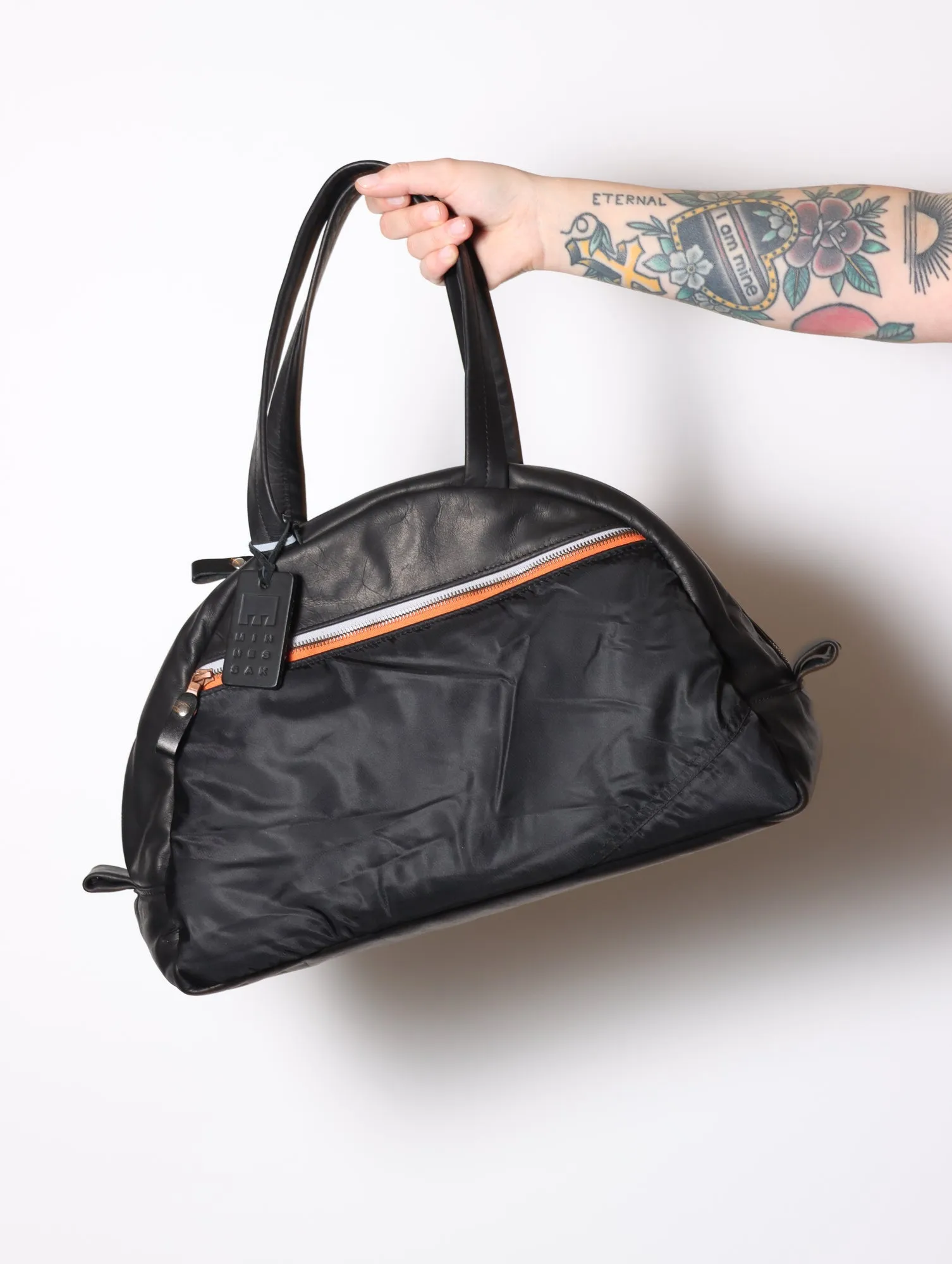 MA1 Traveler Bag in Black by Minnessak