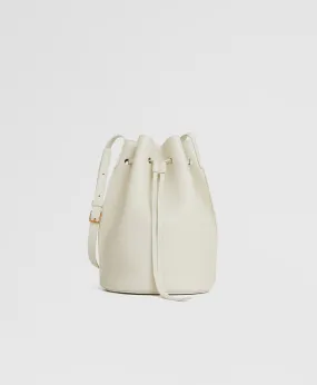 Mansur Gavriel Champagne Bucket Bag in Pearl