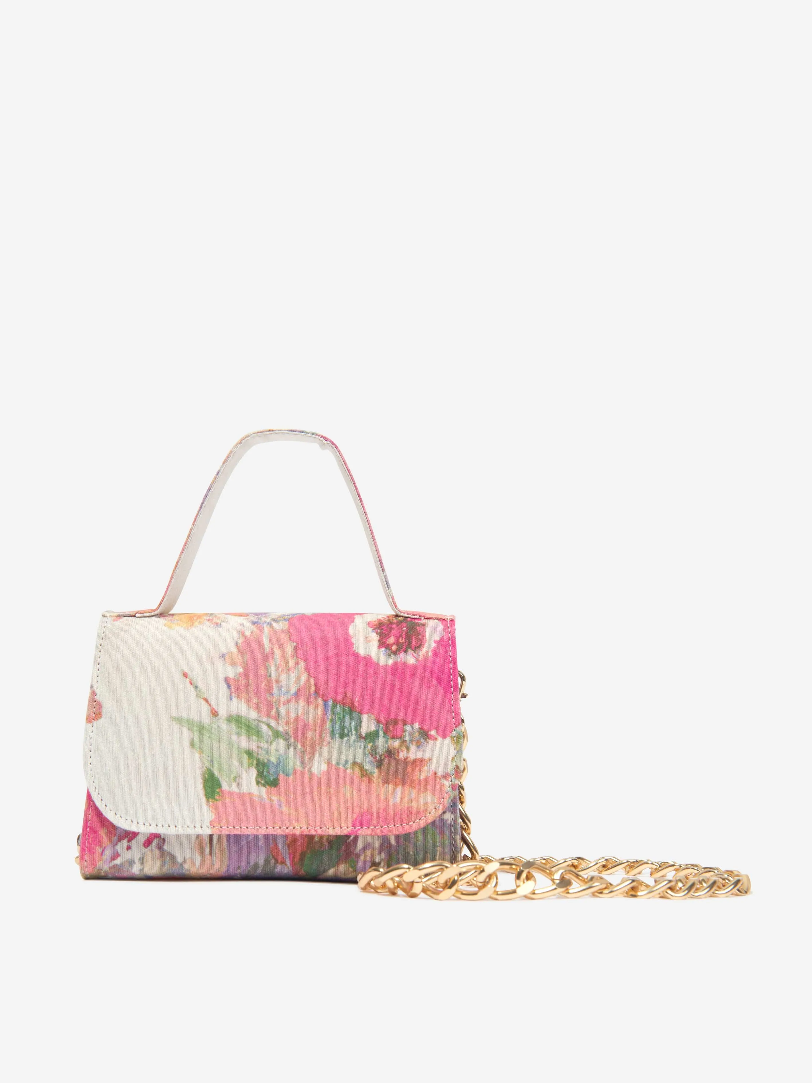 Marchesa Girls Chain Embellished Mini Bag in Multicolour (20cm)