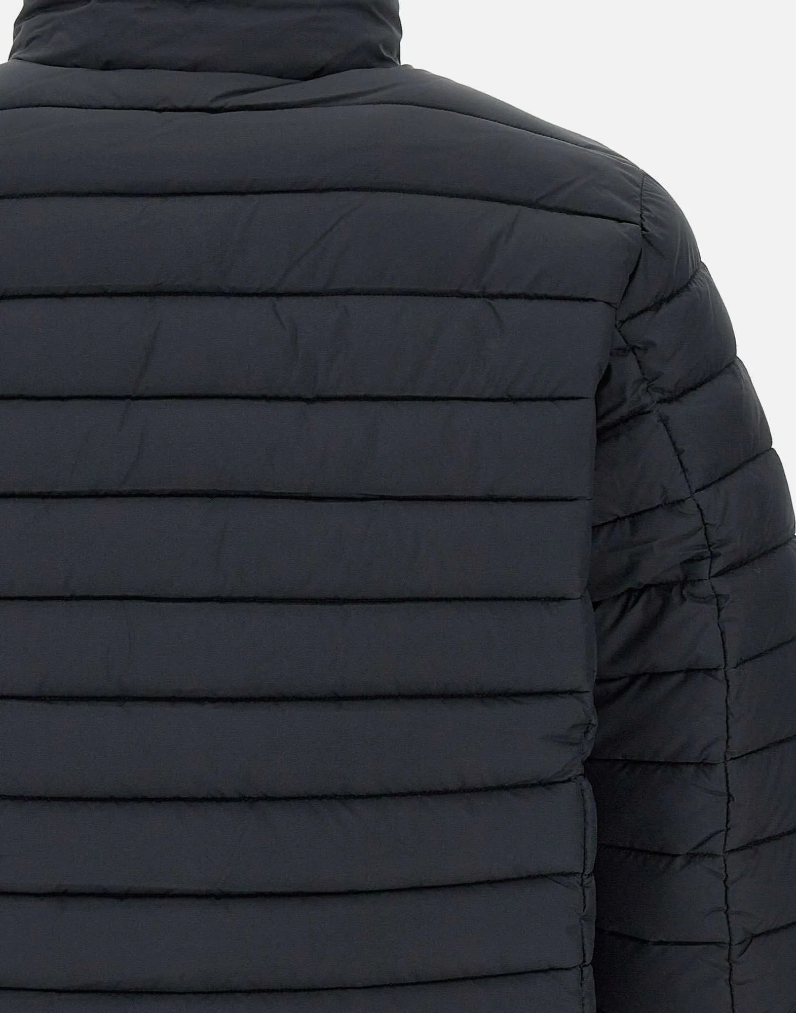 Men's Black Slim Fit Down Jacket