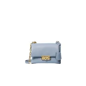 Michael Kors Cece Small Shoulder Bag Faux Leather In Pale Blue 35F3S0EC5O