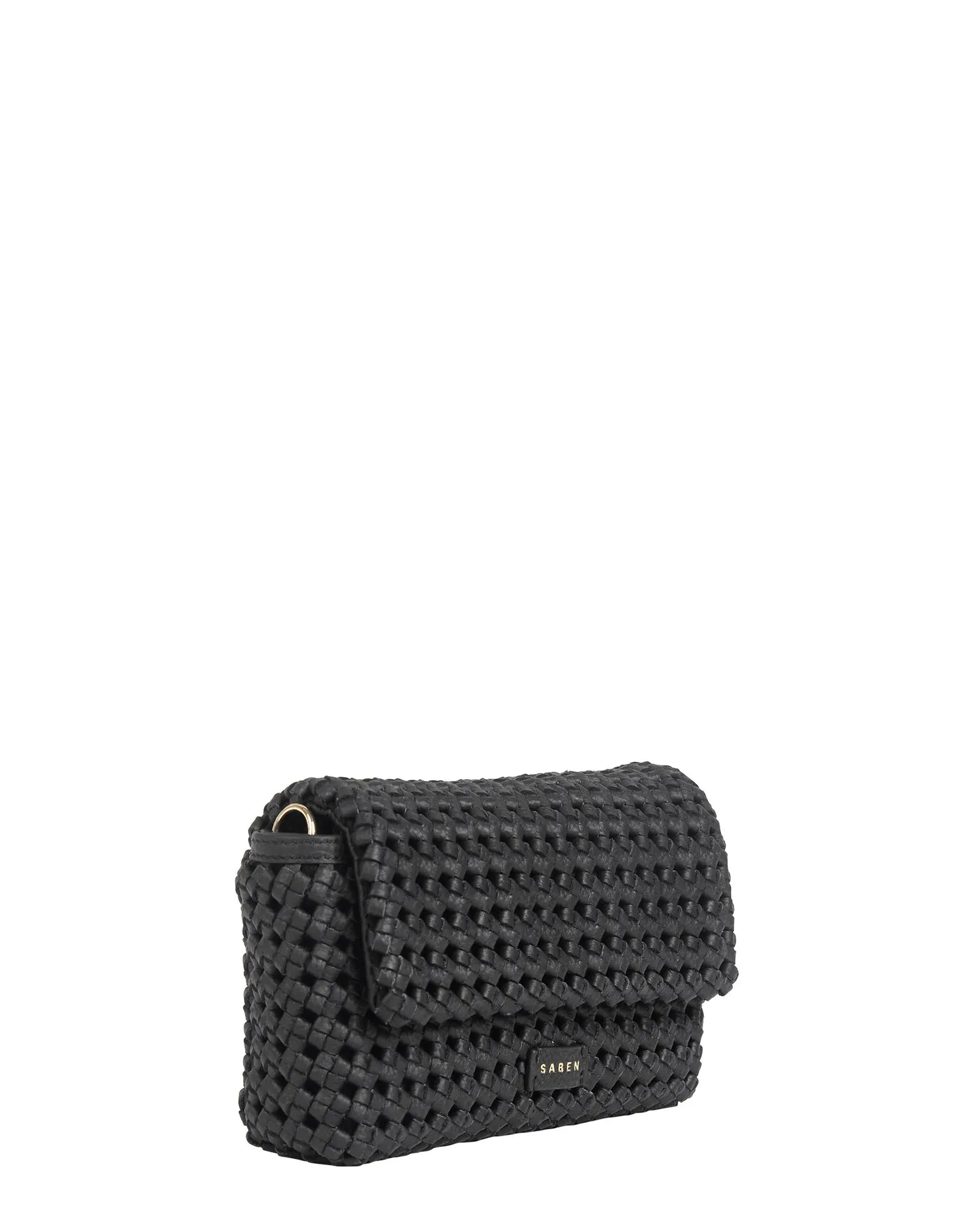 Milla Shoulder Bag | Black Fine Braid