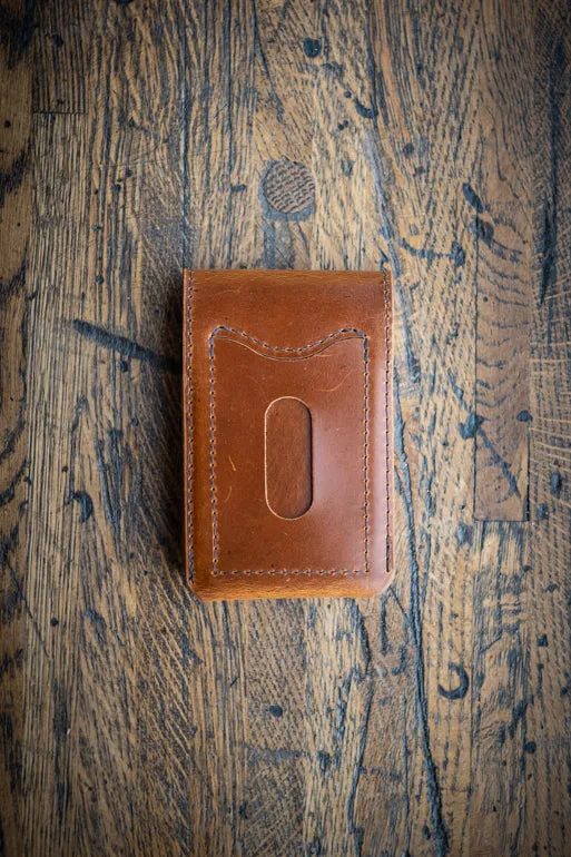 Mini EDC Fieldbook | Leather Journal Cover and Pen Caddy for Every Day Carry