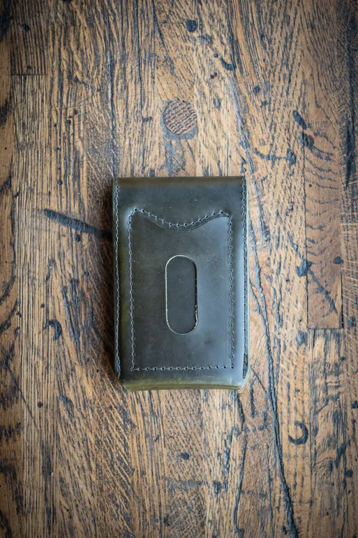 Mini EDC Fieldbook | Leather Journal Cover and Pen Caddy for Every Day Carry