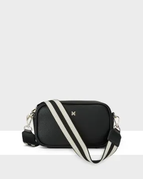 Mini Monica Camera Crossbody Bag   Stripe Bag Strap