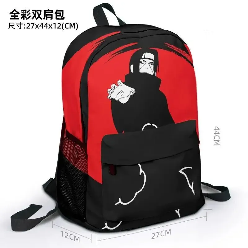 Naruto Series' Akatsuki Organization features the iconic Red Cloud design