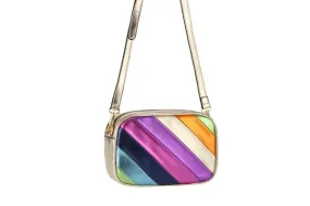 Nima Striped Handbag