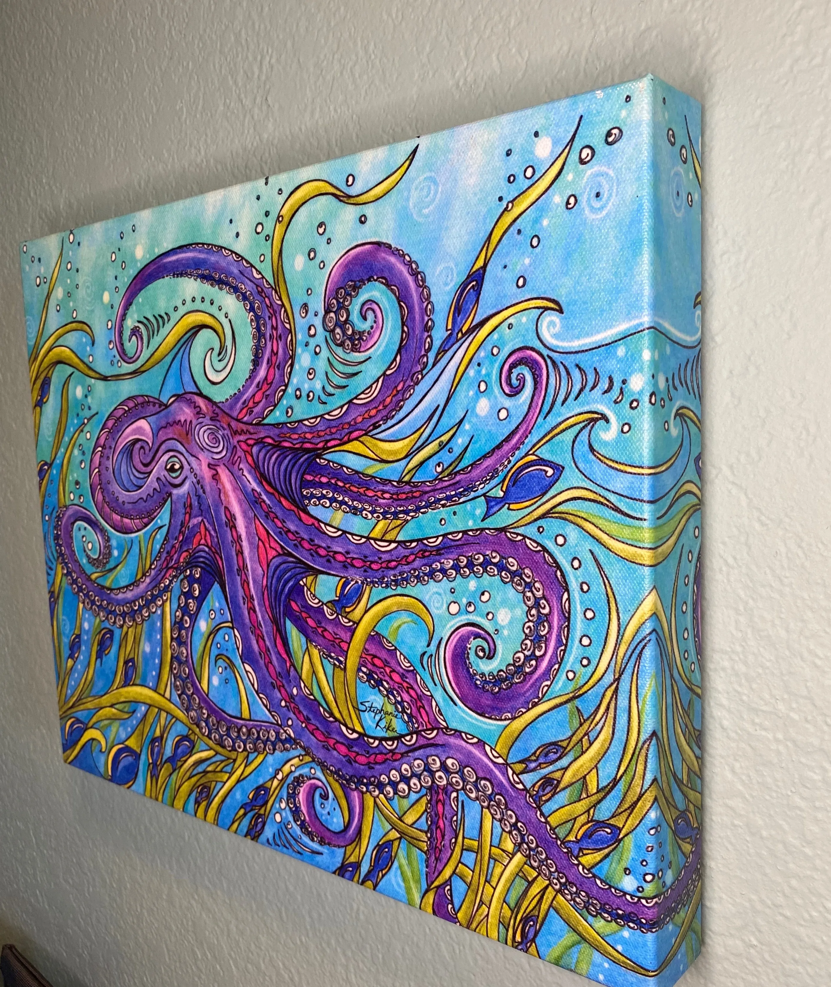 Octopus Canvas