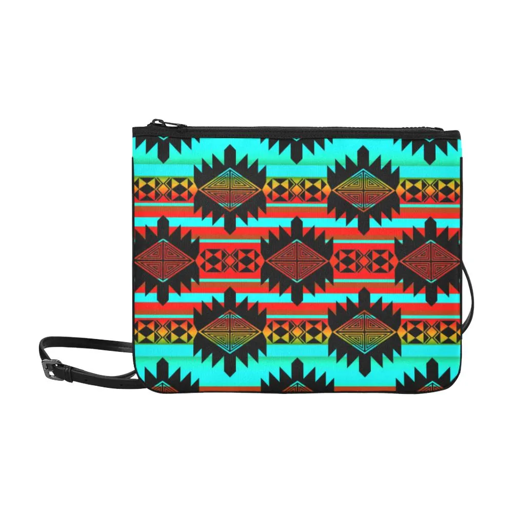 Okotoks Arrow Slim Clutch Bag