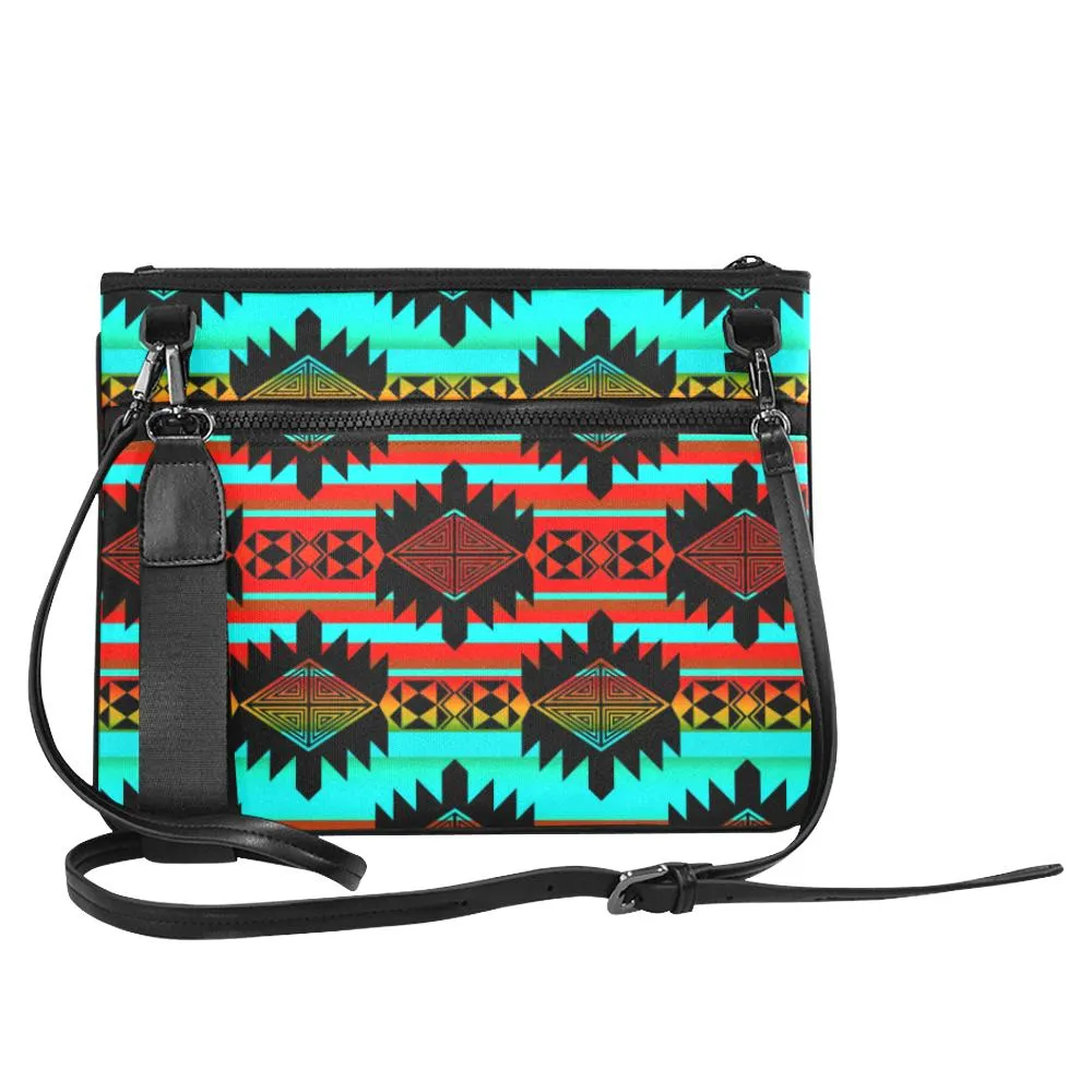 Okotoks Arrow Slim Clutch Bag