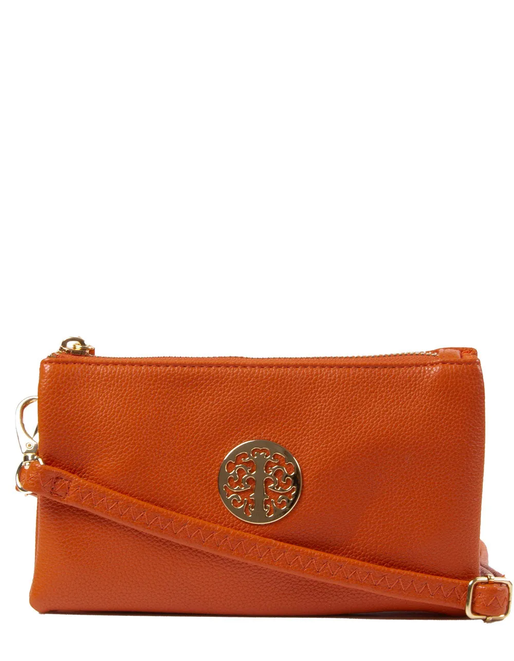 Orange Clutch Bag | Toni