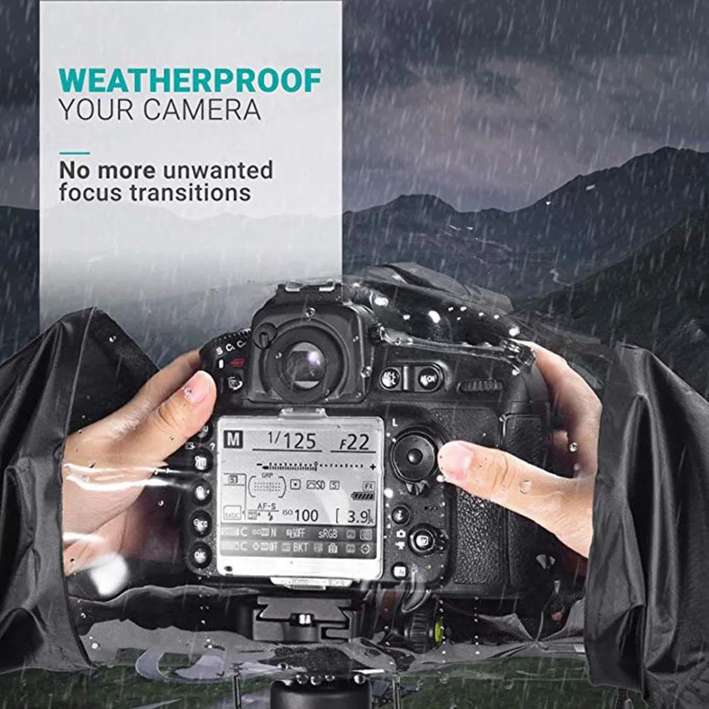 Photo Professional Digital SLR Camera Cover Waterproof Rainproof Rain Soft bag for Canon Nikon Pendax Sony DSLR Cameras