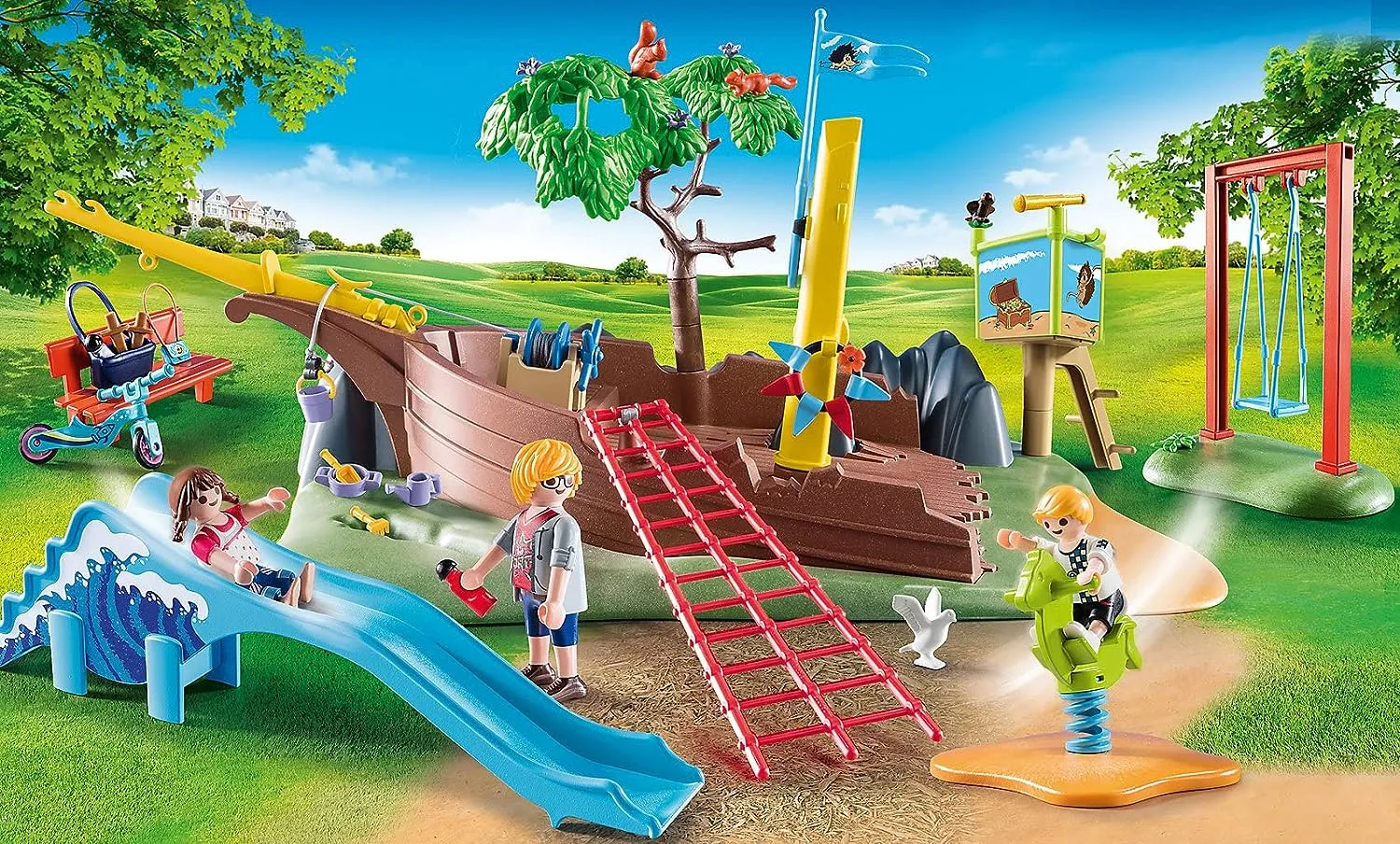 Playmobil City Life Adventure Playground with Wreck