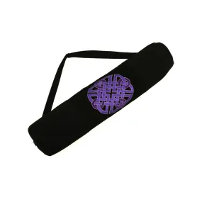 Purple Celtic Knot Yoga Mat Bag Global Groove