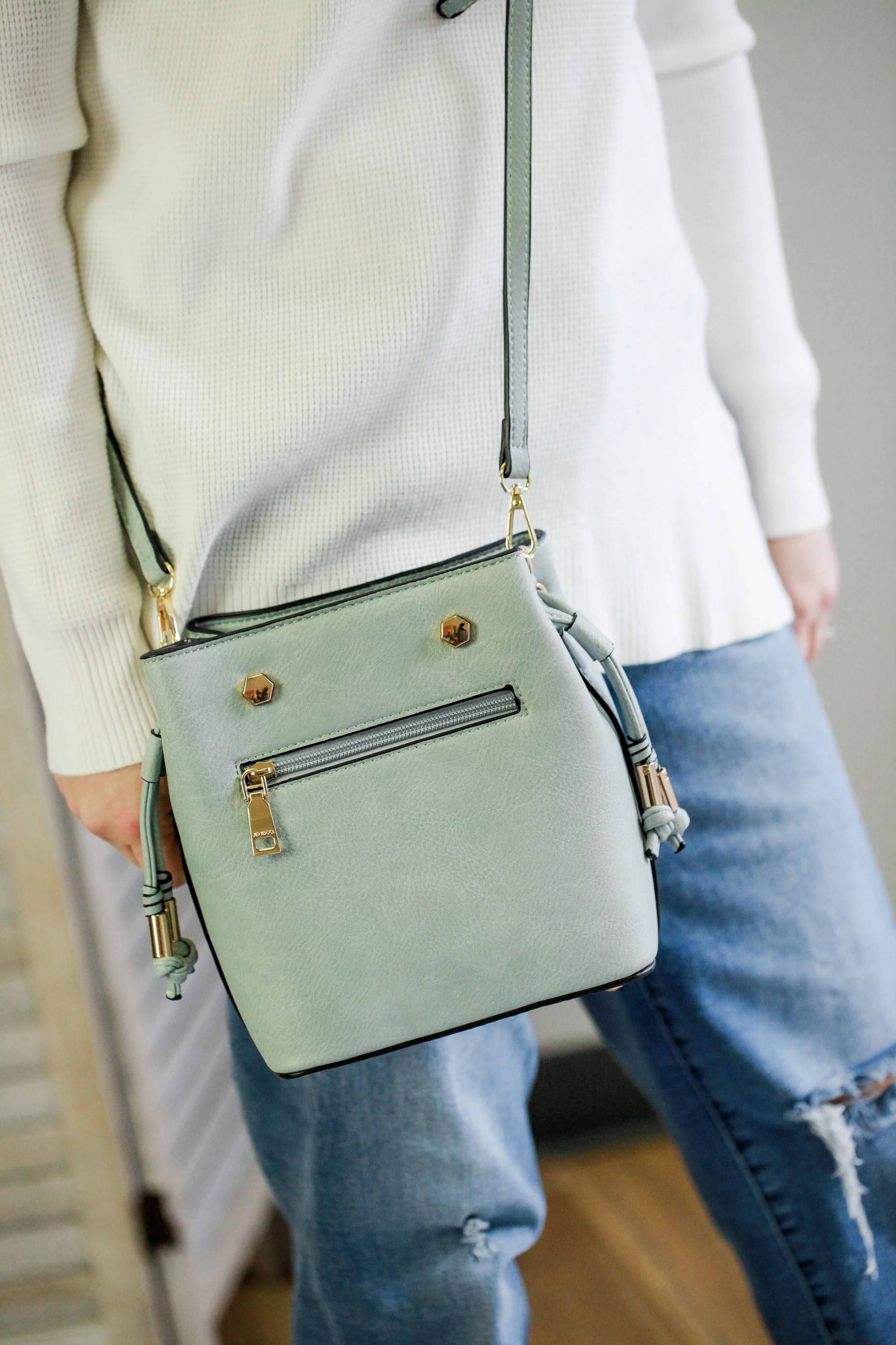 Rain Mini Bucket Bag