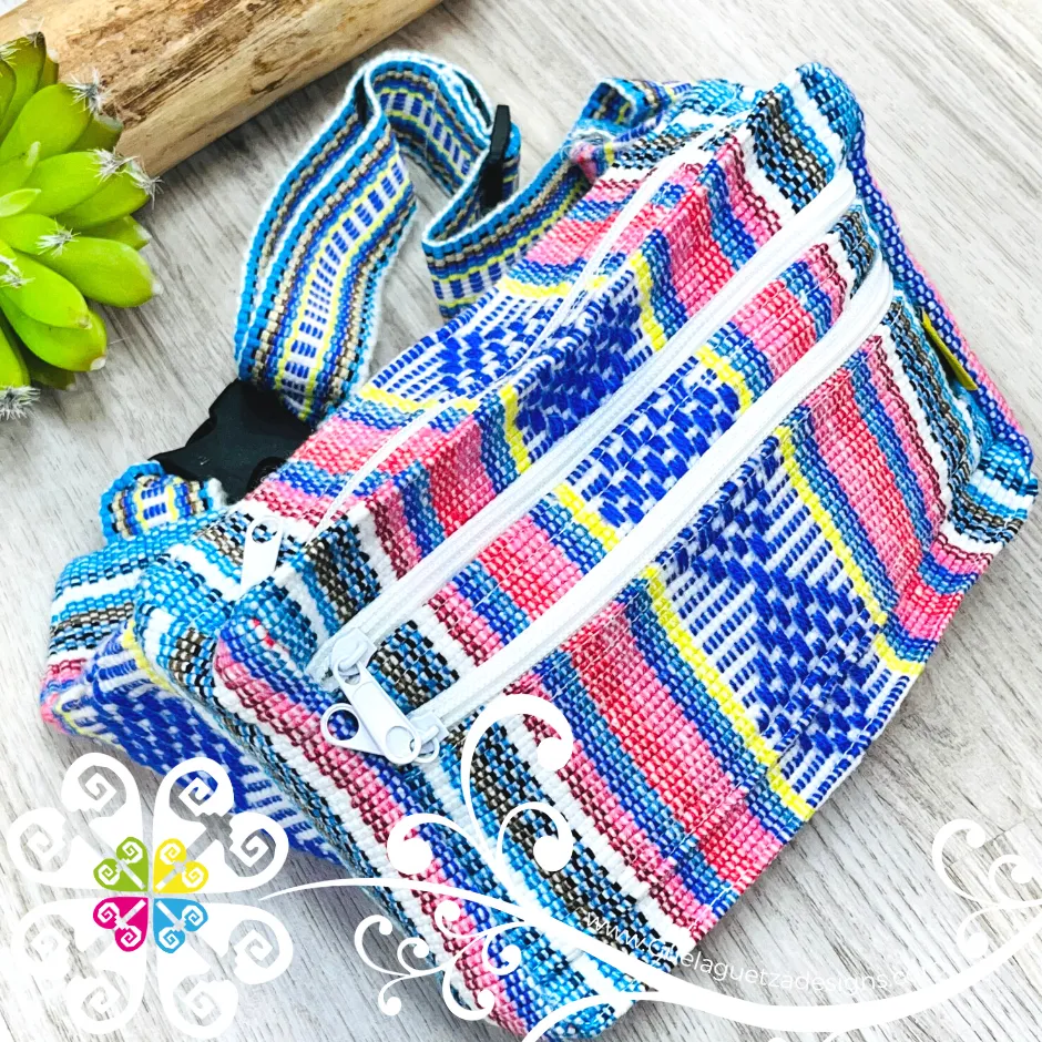 Rainbow 3 Pocket Fanny Pack - Pinzon Bags