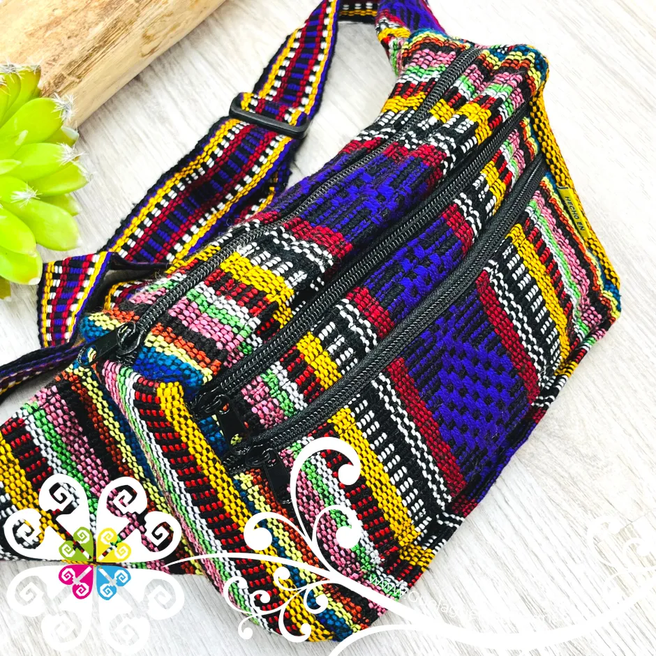 Rainbow 3 Pocket Fanny Pack - Pinzon Bags