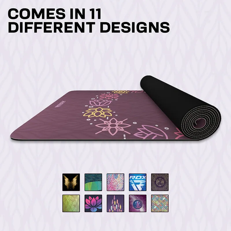 RDX D2 6mm PU Rubber Yoga Mat