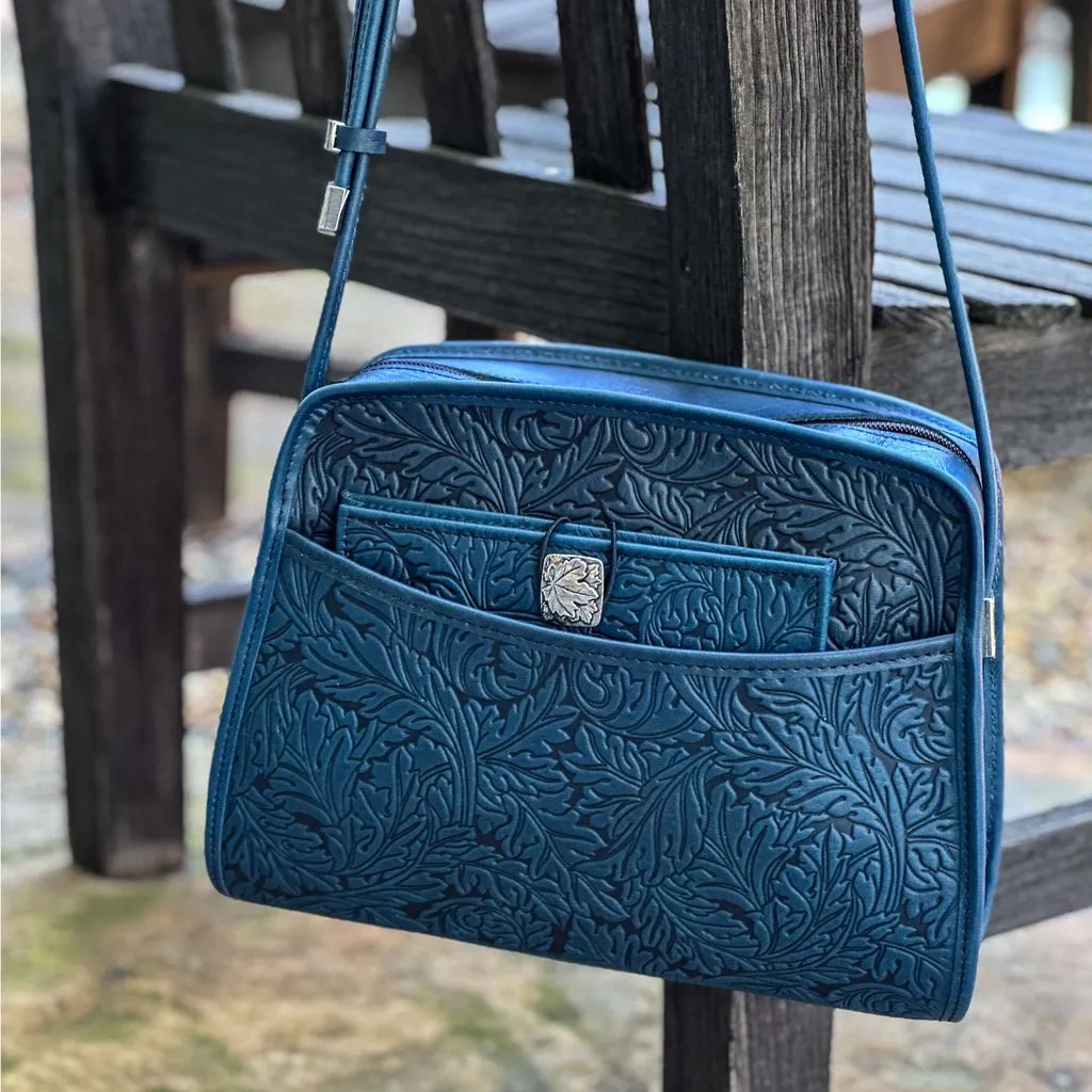 Retro Crossbody, Acanthus Leaf