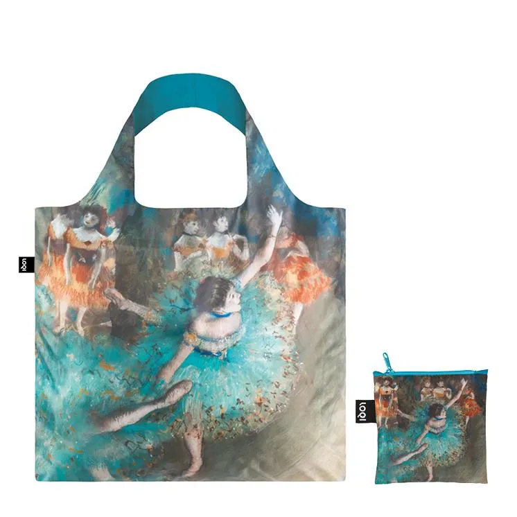 Reusable bag LOQI Musuem Collection - EDGAR DEGAS Swaying Dancer (Dancer in Green), 1877-79 Bag