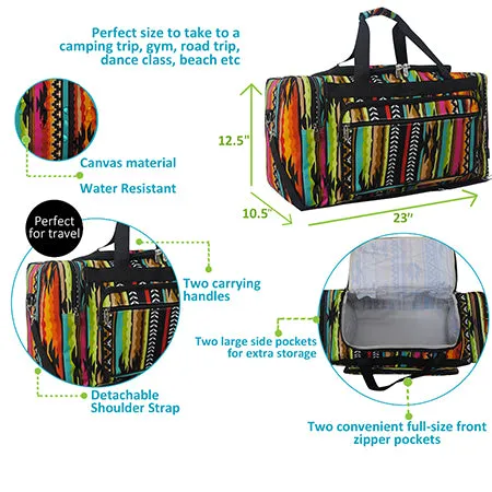 SALE! Tribal NGIL Canvas 23" Duffle Bag