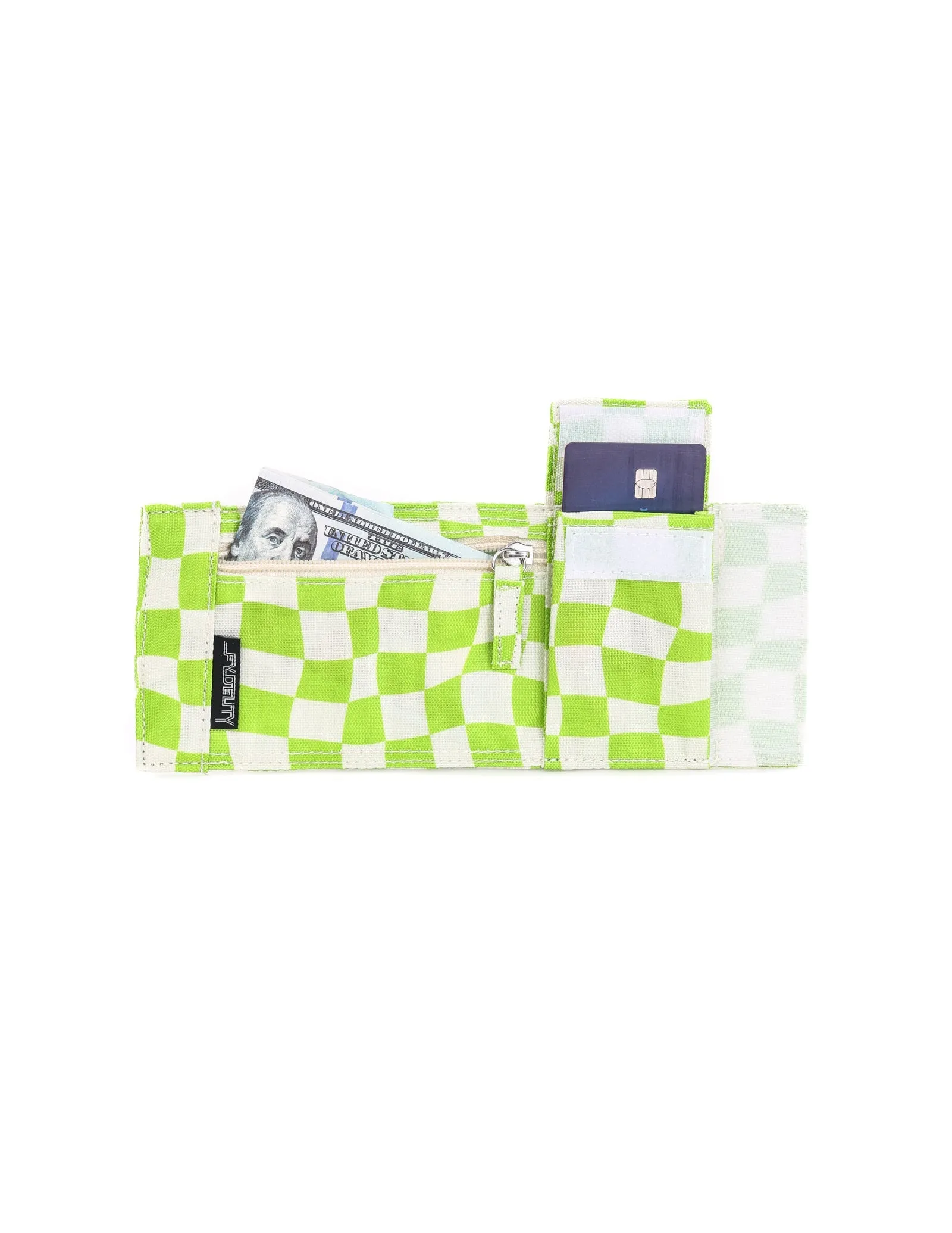 Stash Wrap | Wrist Wallet | Groovy Green