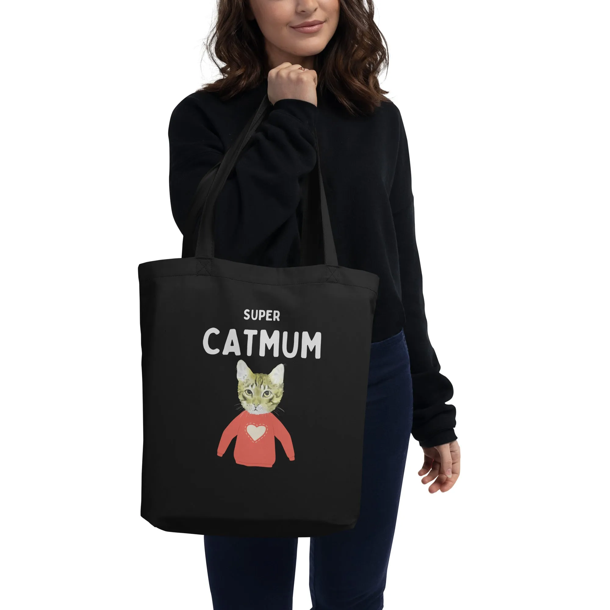 Super Cat Mum, Eco Tote Bag