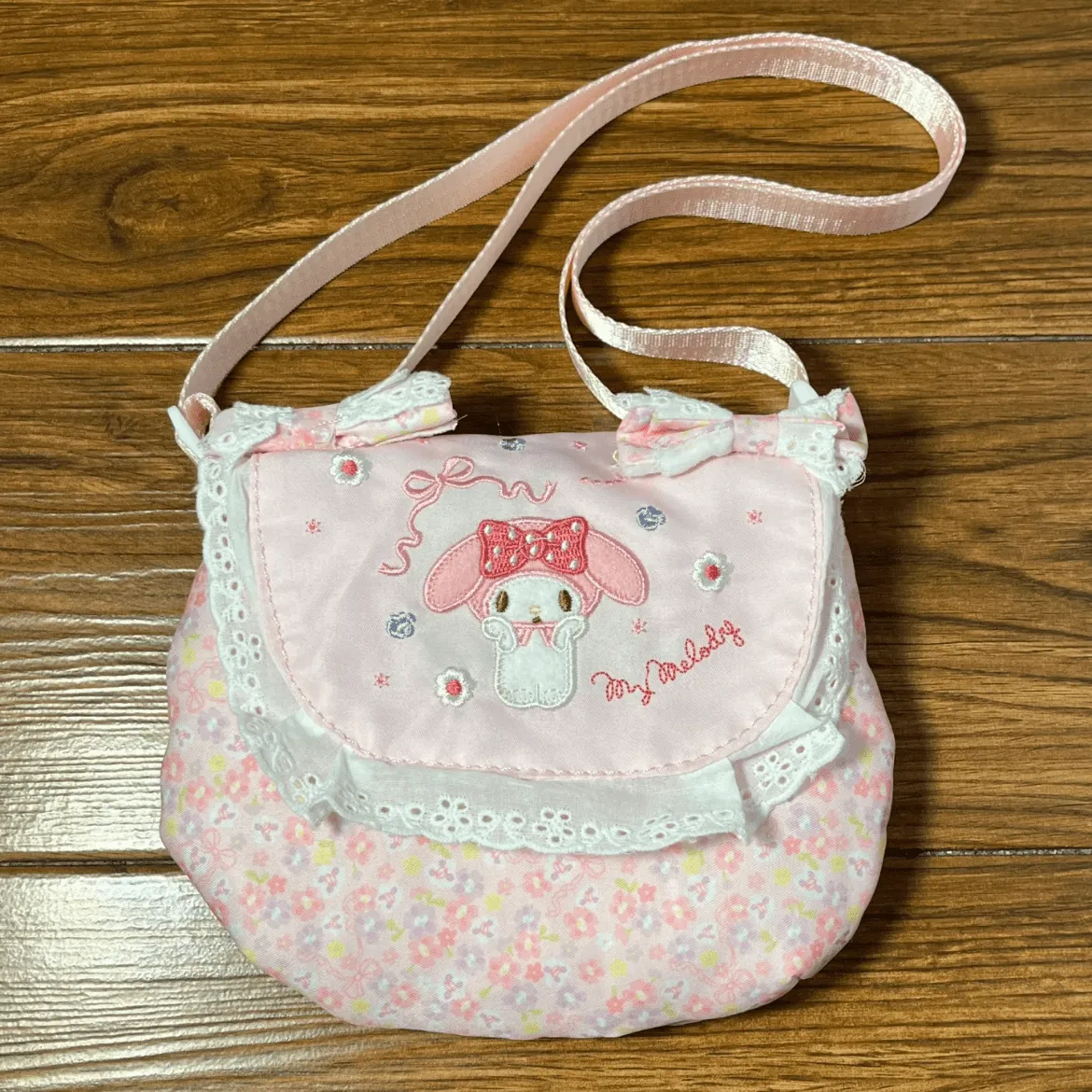 Sweet Melo Floral Crossbody Bag