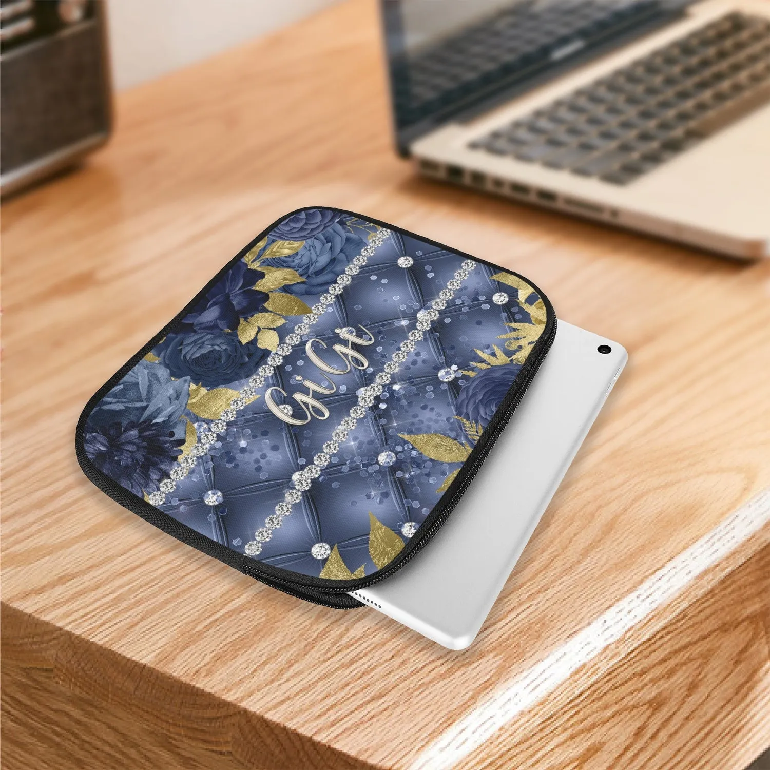 Tablet Sleeve - Navy Floral - GiGi