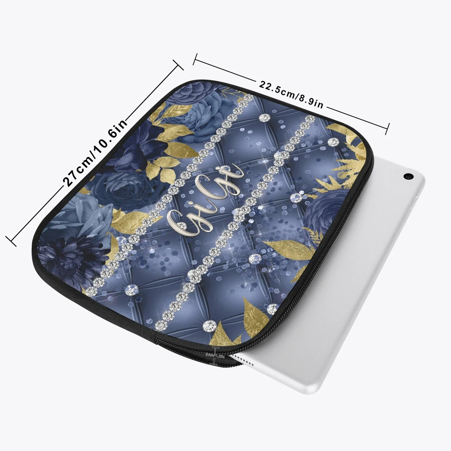 Tablet Sleeve - Navy Floral - GiGi