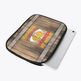 Tablet Sleeve - Surviving fatherhood on beer at a time, awd-568